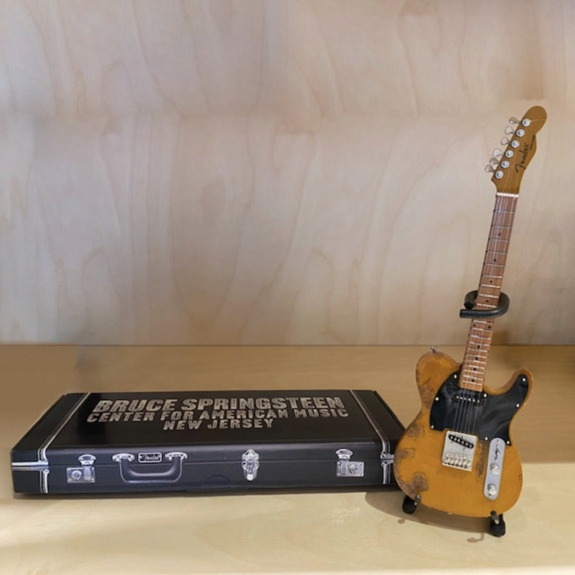Bruce Springsteen Fender Tele Mini Guitar – Vintage Blonde